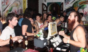 Our Bar at Tropicana Hostel
