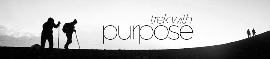 trek with purpose.