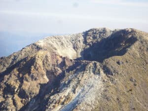 Done shots of the crater at Tajumulco guatemala