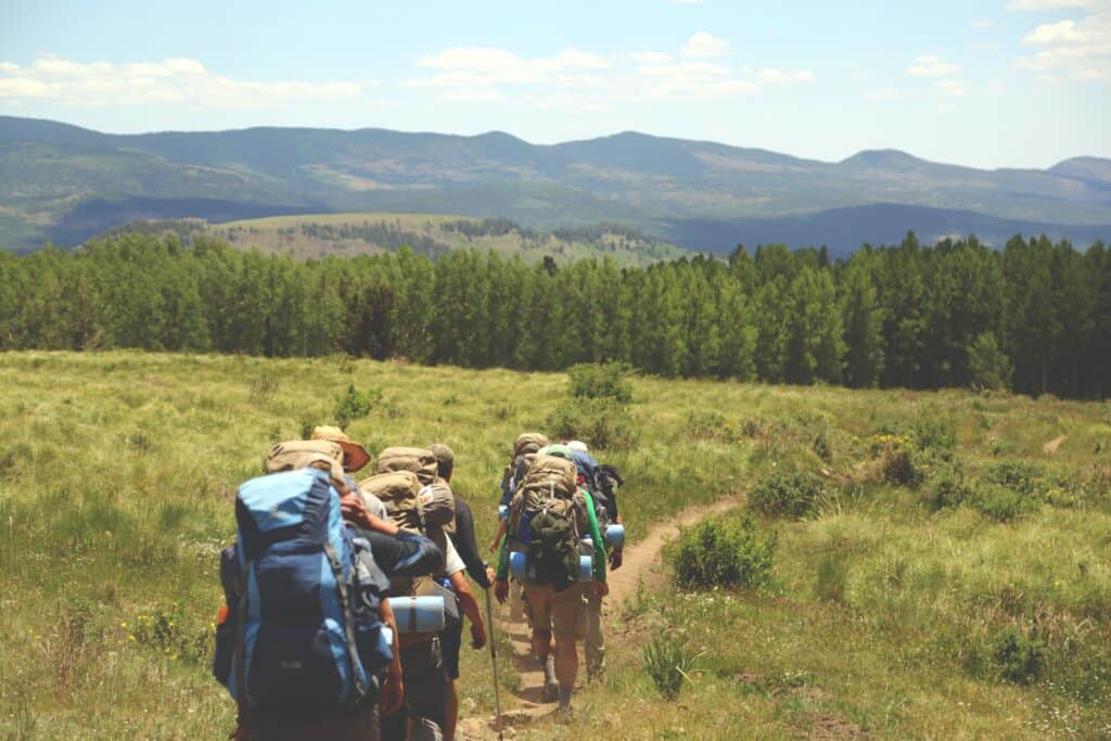 guided tours and hiking gear