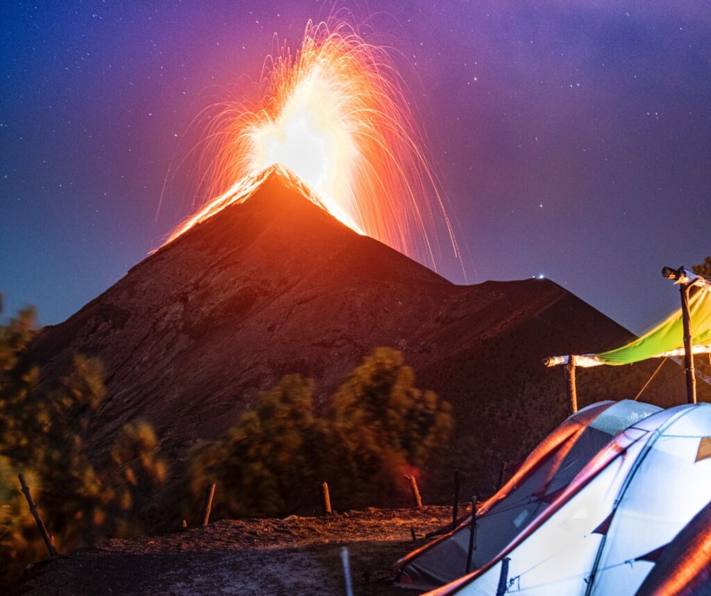 volcán de fuego - acatenango hike