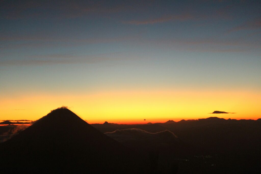 volcán de agua guatemala