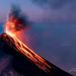 fuego volcano in guatemala