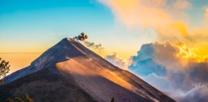 hike during guatemala dry season