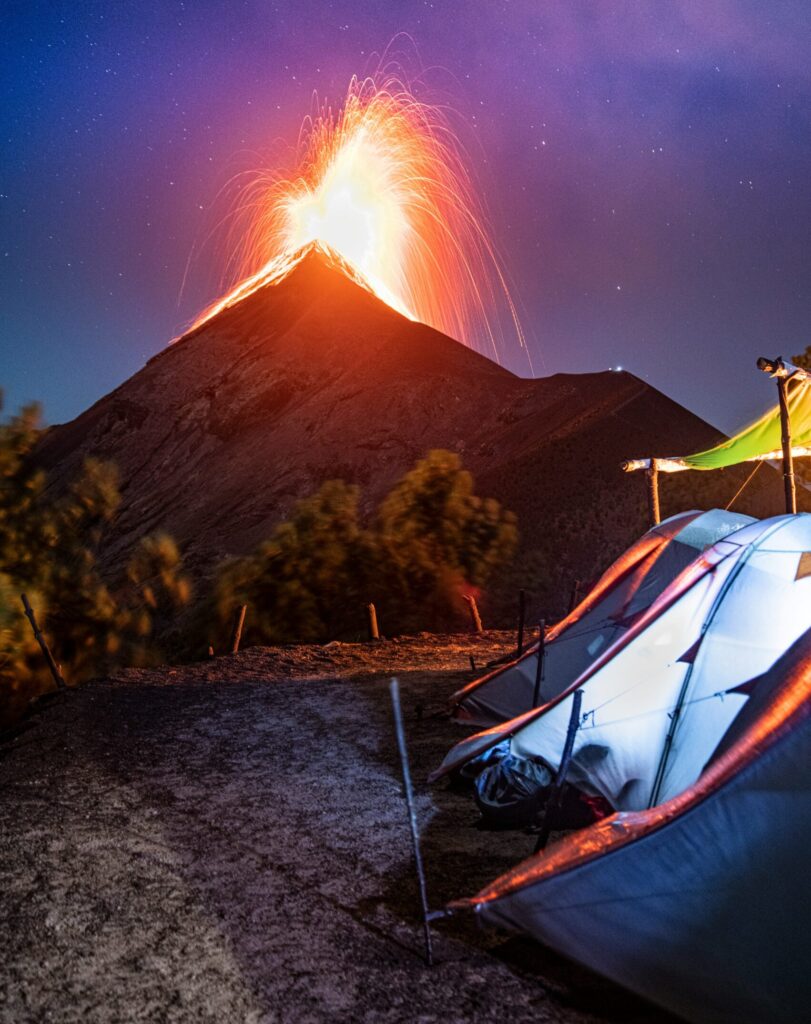 best camping tents for volcano hike in guatemala