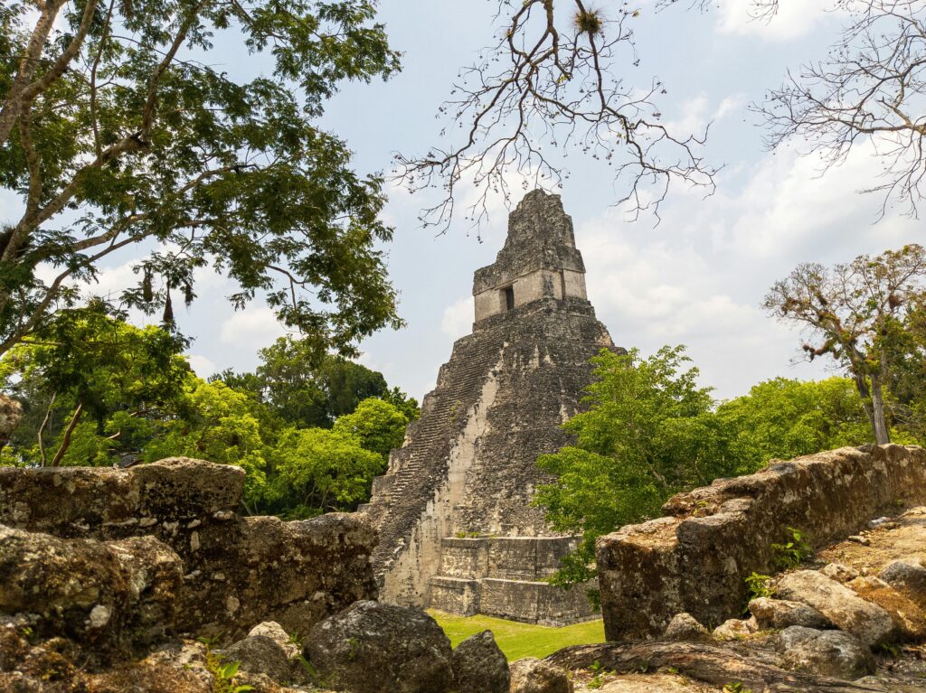 Temple I at Tikal Guatemala