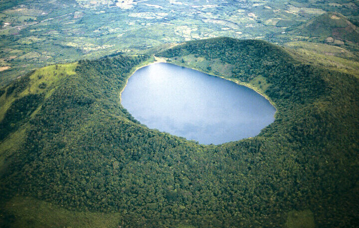 Ipala Volcano in Guatemala.
