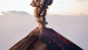 fuego volcano eruption