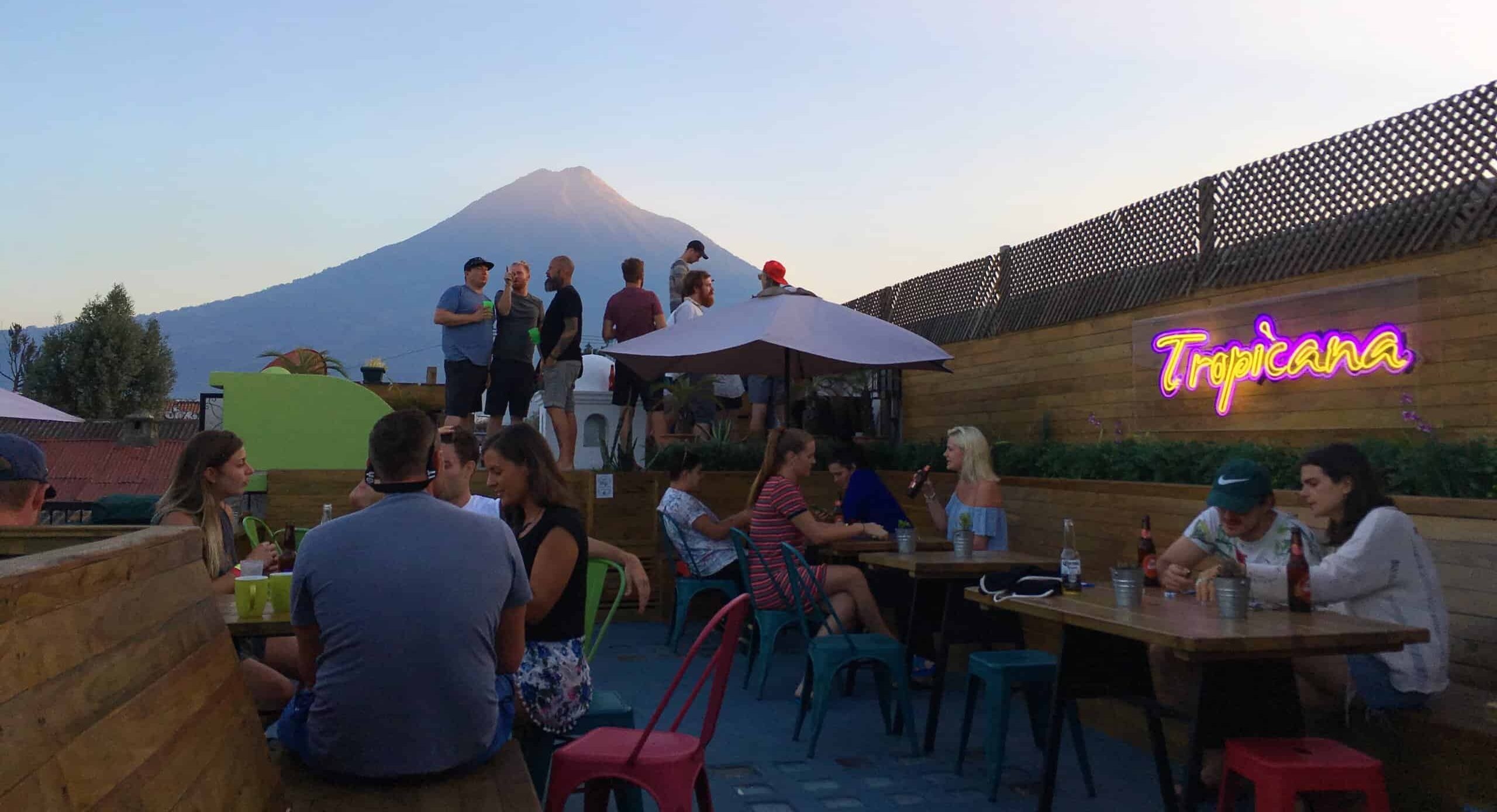 Tropicana Hostel in Antigua.